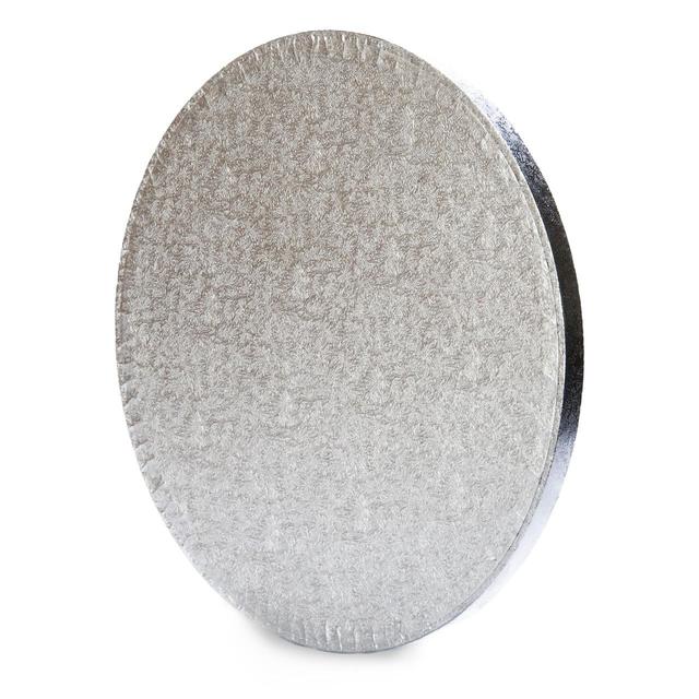 Silver Round Cake Drum, 25cm N/A Botiga