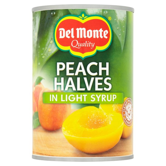 Del Monte Peach Halves in Light Syrup 420g Botiga