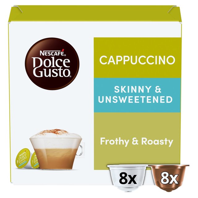 Nescafe Dolce Gusto Skinny Cappuccino Pods 8 per pack Botiga