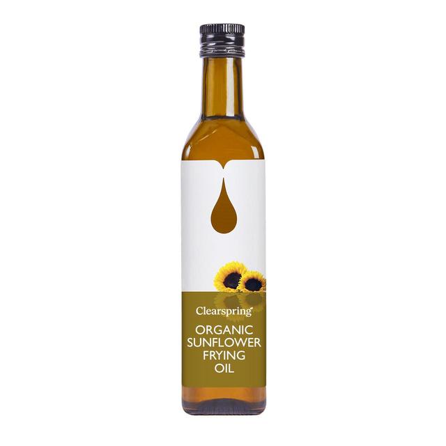 Clearspring Organic Sunflower Frying Oil 500ml Botiga
