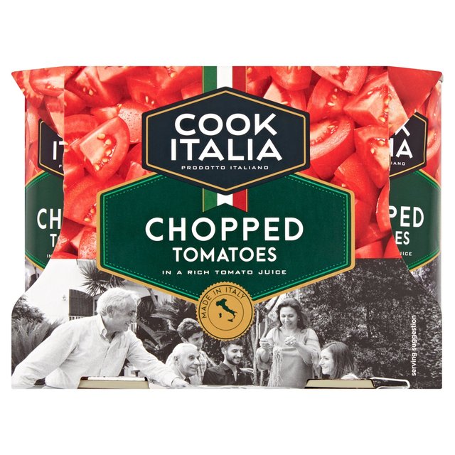 Cook Italia Chopped Tomatoes 4 x 400g Botiga