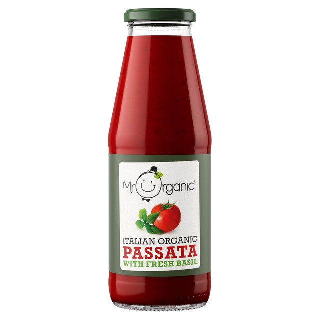 Mr Organic Italian Passata & Basil 690g Botiga
