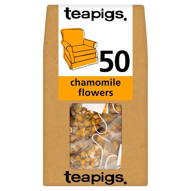 Teapigs Chamomile Flowers Tea Bags 50 per pack Botiga