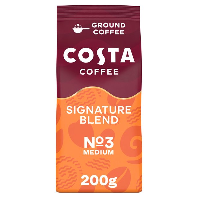 Costa Coffee Signature Blend Ground Coffee 200g Botiga