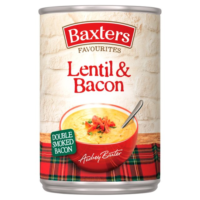 Baxters Favourites Lentil & Bacon Soup 400g Botiga