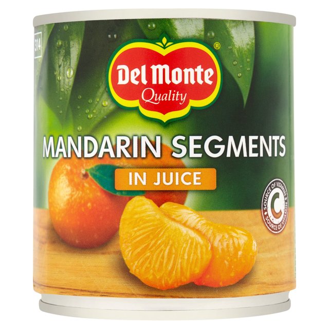 Del Monte Mandarin Oranges Whole Segments in Juice 298g Botiga
