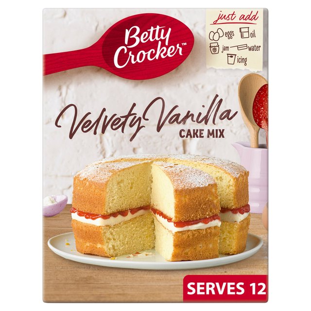 Betty Crocker Velvety Vanilla Cake Mix 425g Botiga