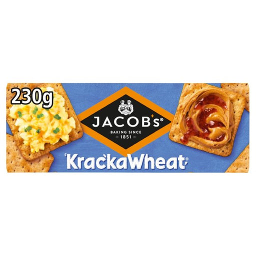 Jacob's Krackawheat Crackers 230g Botiga