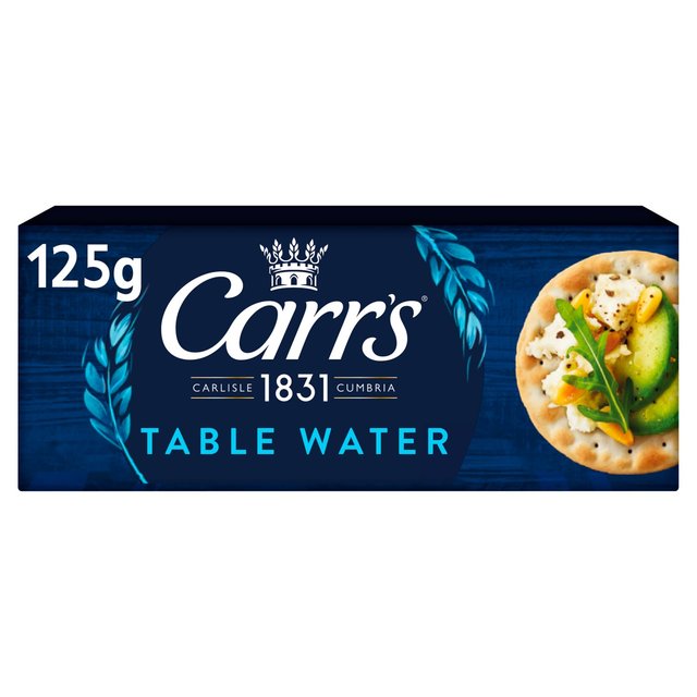 Carr's Table Water Crackers 125g Botiga