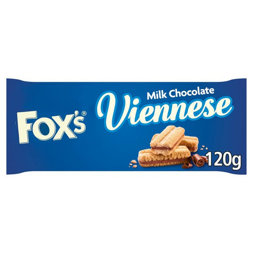 Fox's Biscuits Milk Chocolate Viennese 120g Botiga