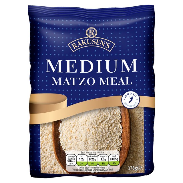 Rakusen's Medium Matzo Meal 375g Botiga