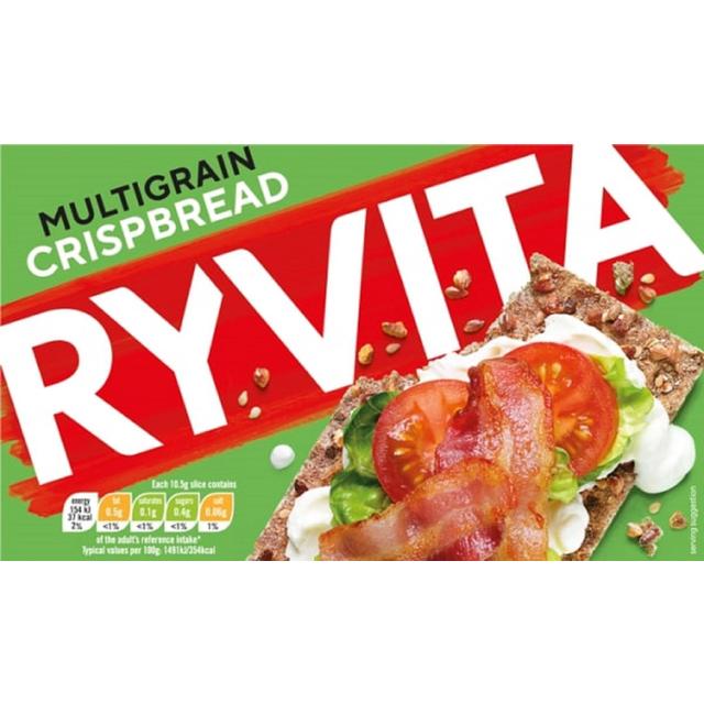 Ryvita Crispbread Multigrain Crackers 250g Botiga