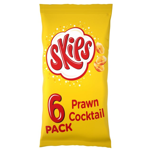 Skips Prawn Cocktail Multipack Crisps 6 per pack Botiga