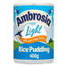 Ambrosia Light Rice Pudding 400g Botiga