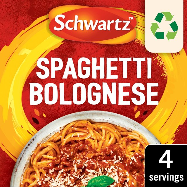 Schwartz Spaghetti Bolognese Recipe Mix 40g Botiga