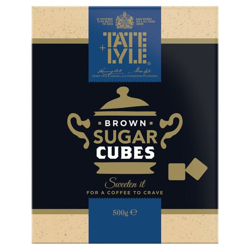 Tate & Lyle Fairtrade Demerara Sugar Cube 500g Botiga