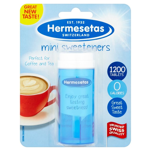 Hermesetas Mini Sweeteners 1200 per pack Botiga