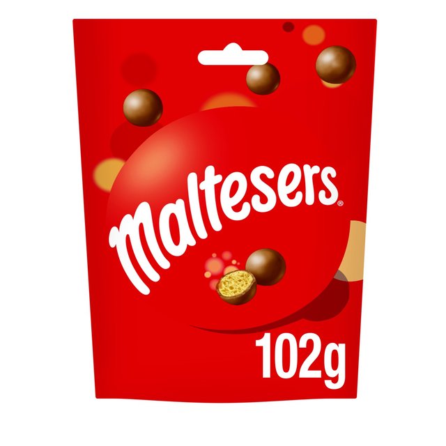 Maltesers Milk Chocolate & Honeycomb Bites Bag Fairtrade 102g Botiga