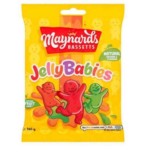 Maynards Bassetts Jelly Babies Sweets Bag 165g Botiga