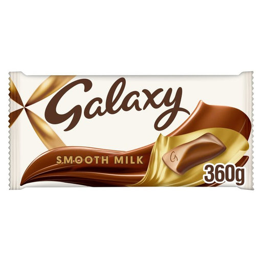 Galaxy Smooth Milk Chocolate Gift Large Sharing Block Bar 360g Botiga