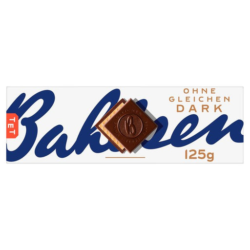 Bahlsen Ohne Gleichen Dark Chocolate Praline Wafer Biscuits 125g Botiga