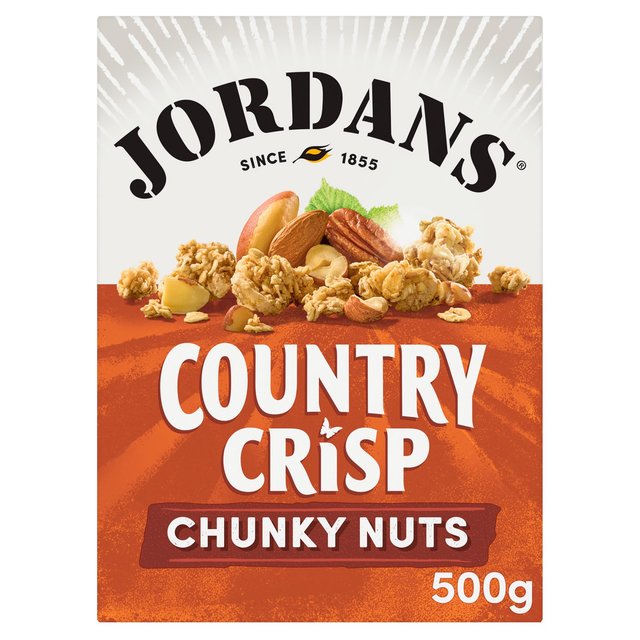 Jordans Country Crisp Chunky Nut Breakfast Cereal 500g Botiga