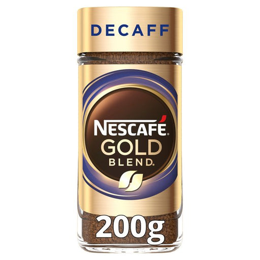 Nescafe Gold Blend Decaf Freeze Dried Instant Coffee 200g Botiga