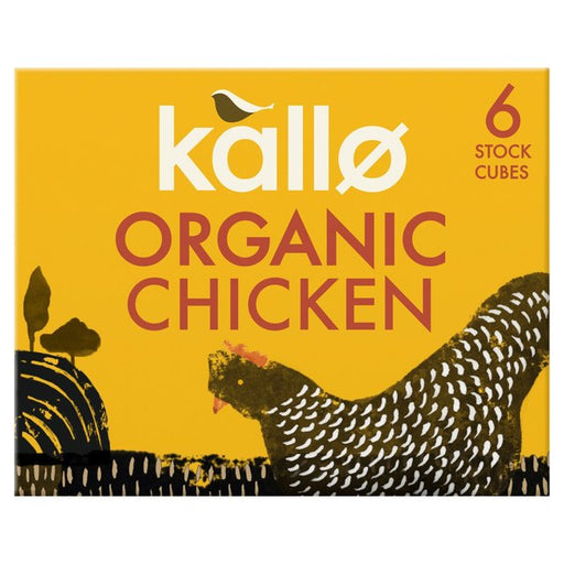 Kallo Organic Chicken Stock Cubes 6 x 11g Botiga