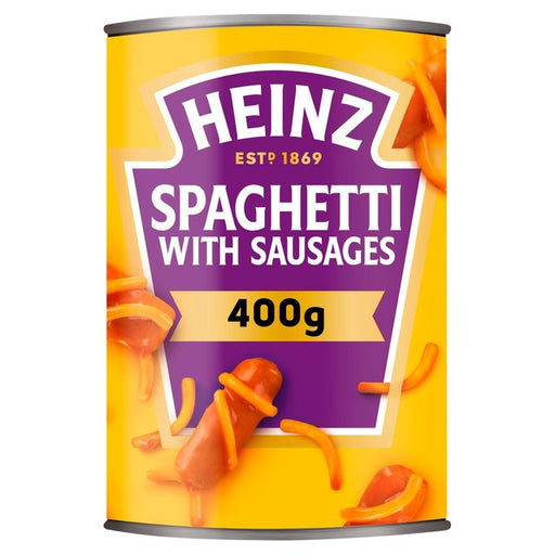 Heinz Spaghetti & Sausages 400g Botiga