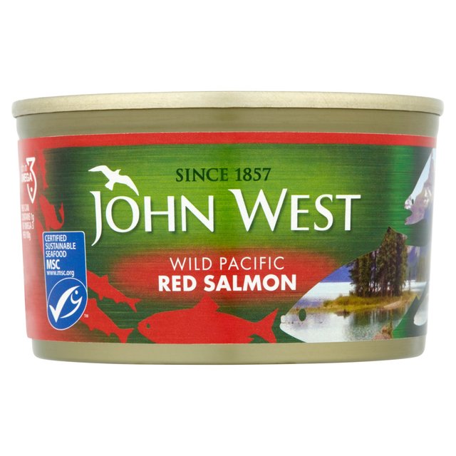 John West Wild MSC Red Salmon 213g Botiga