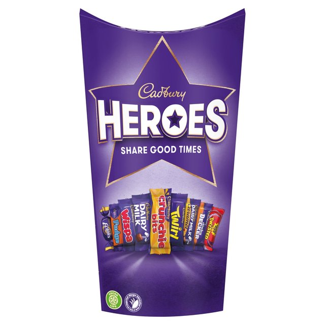 Cadbury Heroes Chocolate Carton 290g Botiga