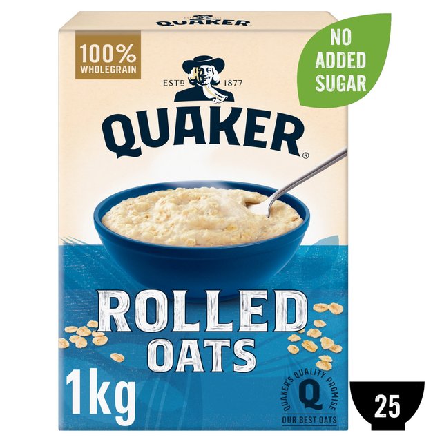 Quaker Rolled Oats Porridge Cereal 1kg Botiga