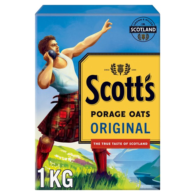 Scott's Porage Original Porridge Cereal Oats 1kg Botiga