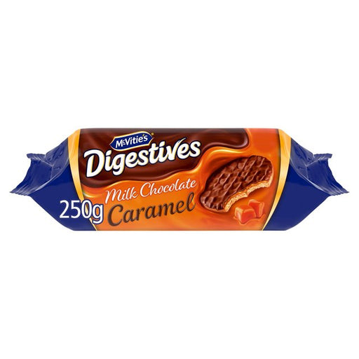 McVitie's Milk Chocolate Digestive Biscuits the Caramel One 250g Botiga