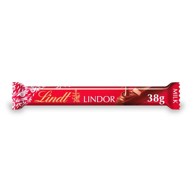 Lindt Lindor Milk Chocolate Bar 38g Botiga