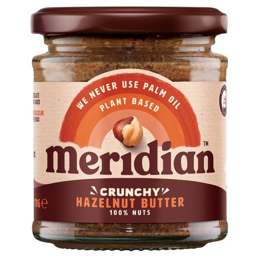 Meridian Crunchy Hazelnut Butter 100% Nuts 170g Botiga