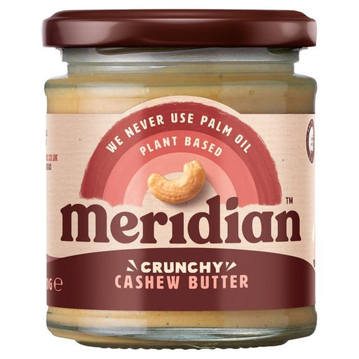 Meridian Crunchy Cashew Butter 170g Botiga