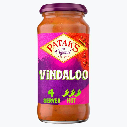 Patak's Vindaloo Curry Sauce 450g Botiga