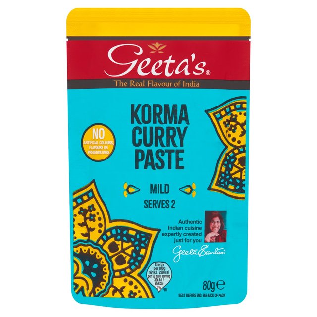 Geeta's Korma Paste 80g Botiga