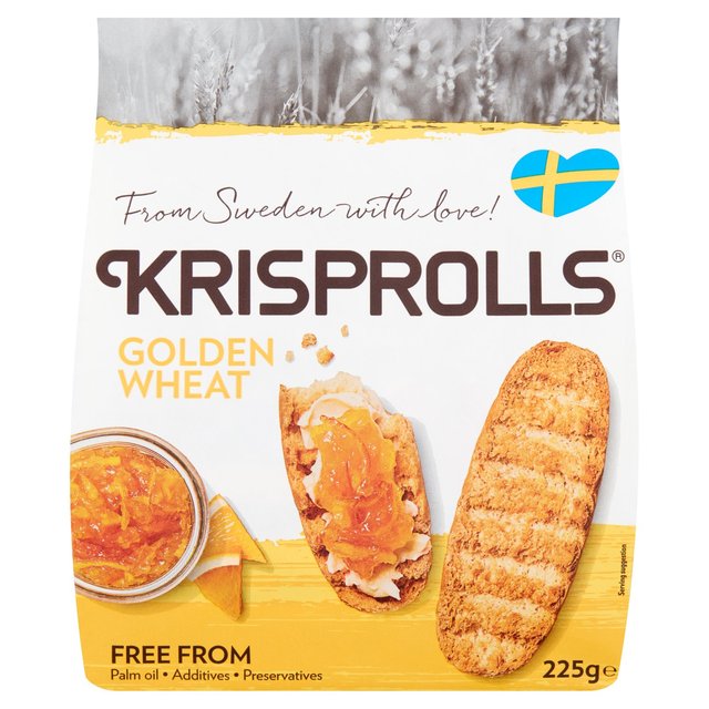 Pagen Golden Krisprolls 225g Botiga