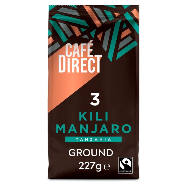 Cafedirect Fairtrade Kilimanjaro Tanzania Ground Coffee 227g Botiga