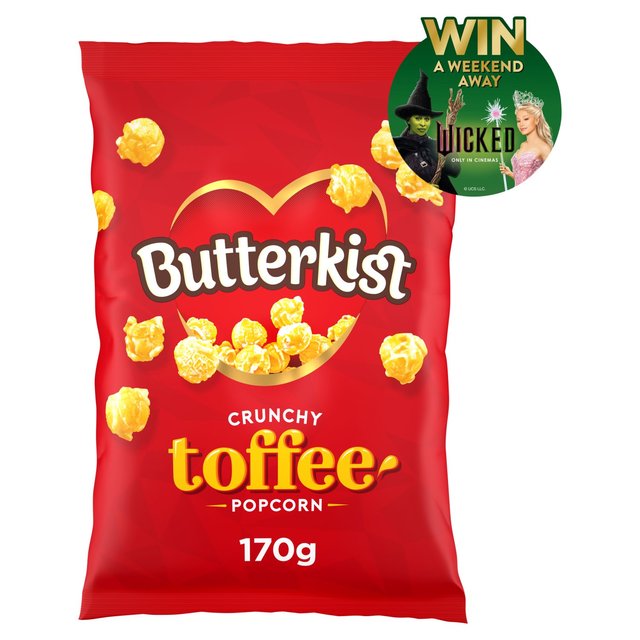 Butterkist Crunchy Toffee Popcorn 170g Botiga