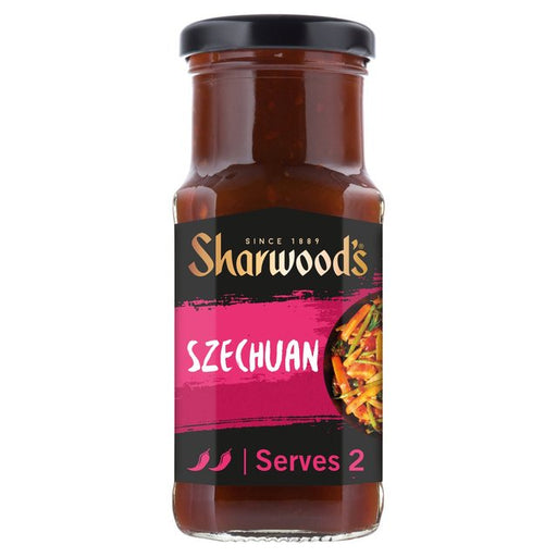 Sharwood's Spicy Tomato & Szechuan Stir Fry Sauce 195g Botiga