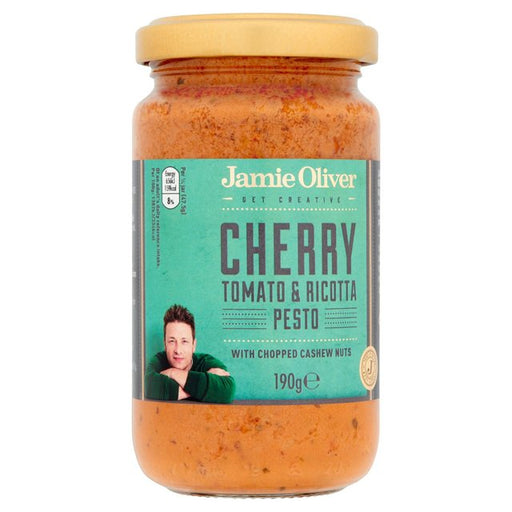 Jamie Oliver Cherry Tomato & Ricotta Pesto 190g Botiga