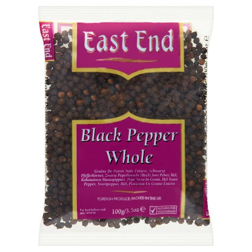 East End Black Pepper Whole 100g Botiga