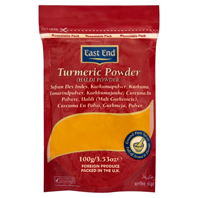 East End Turmeric Haldi Powder 100g Botiga