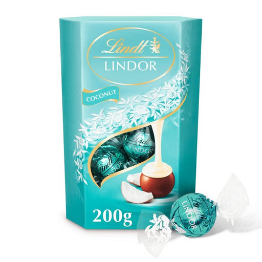 Lindt Lindor Coconut Chocolate Truffles 200g Botiga