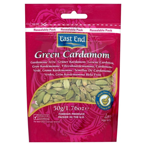 East End Green Cardamoms 50g Botiga