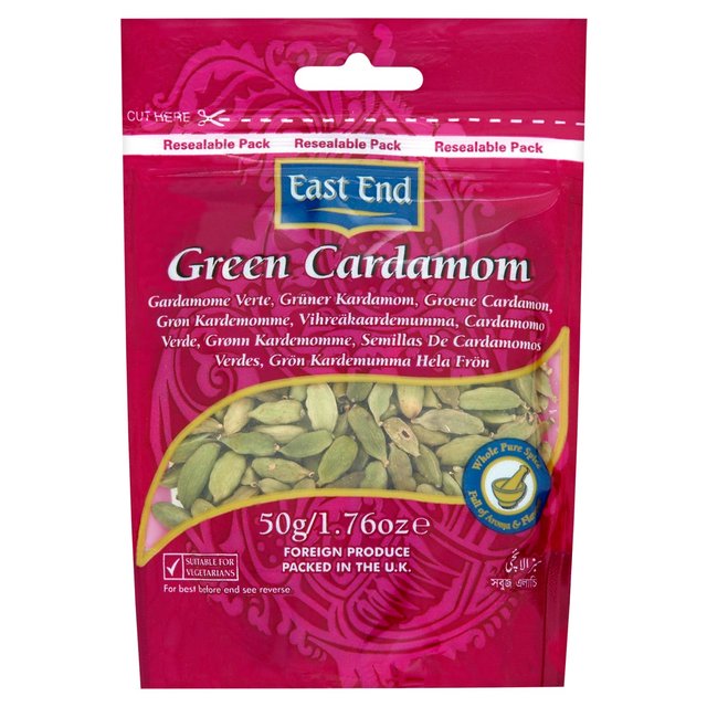 East End Green Cardamoms 50g Botiga