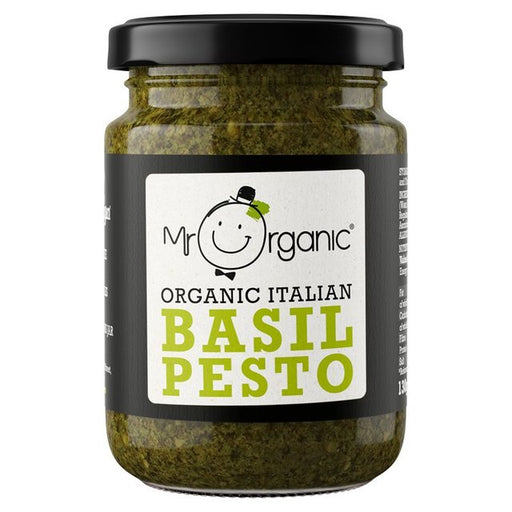 Mr Organic Vegan Basil Pesto 130g Botiga